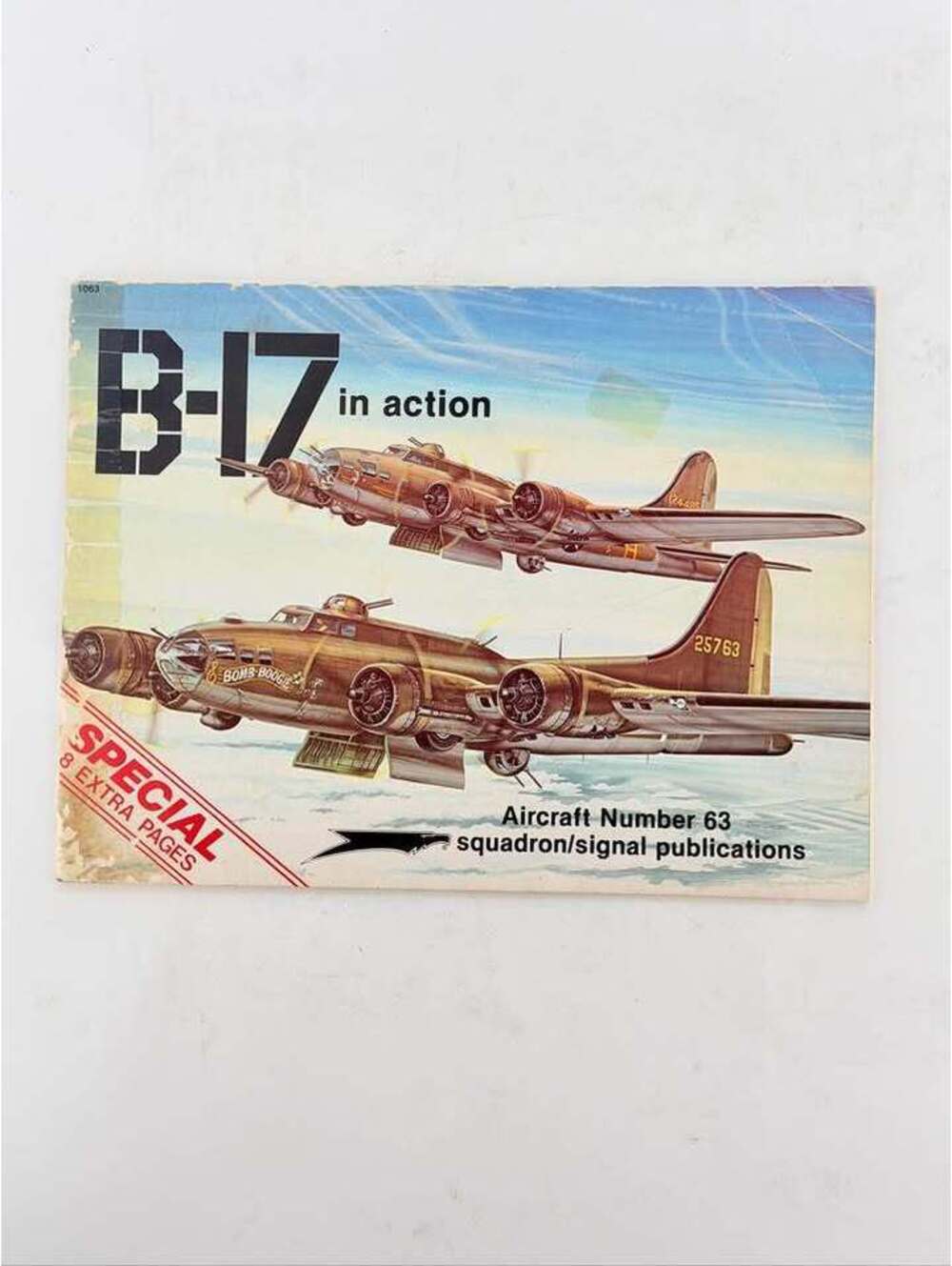 Squadron/Signal Publications B-17 in action Aircraft Number 63 Book